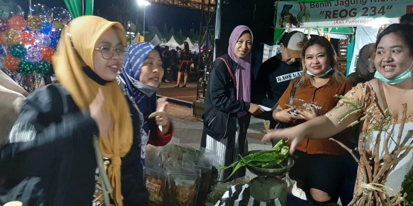 antusias pengunjung